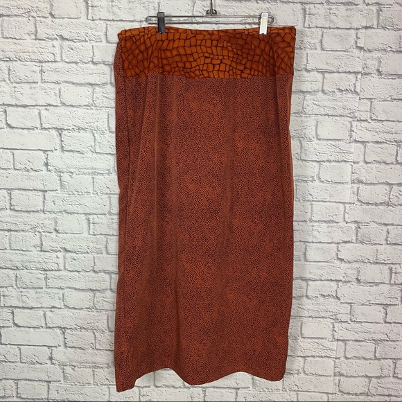 *Vintage animal print skirt - Picture 7 of 9